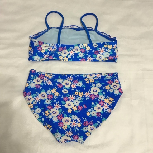 Cat & Jack Girls Two-piece Biquini Swimwear Size XL14 - Picture 6 of 10